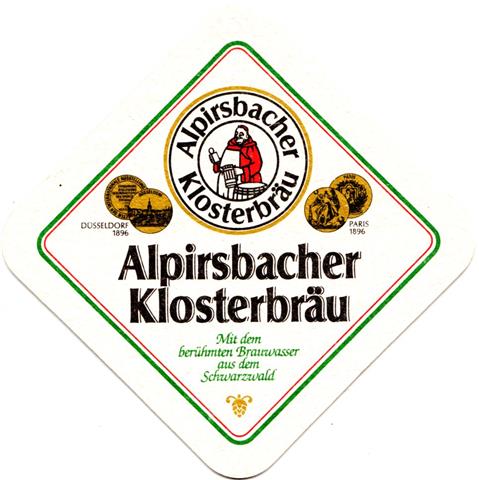 alpirsbach fds-bw alpirs mit dem grn 1-8a (raute185-mit rahmen) 